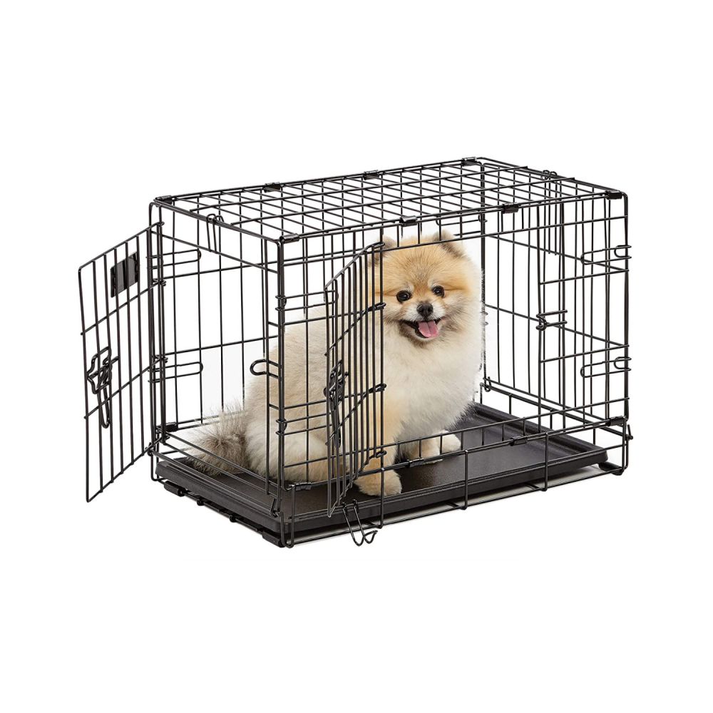 Factory 22inch Folding Dog Crate Carriers Metal Kennels Pet Cage